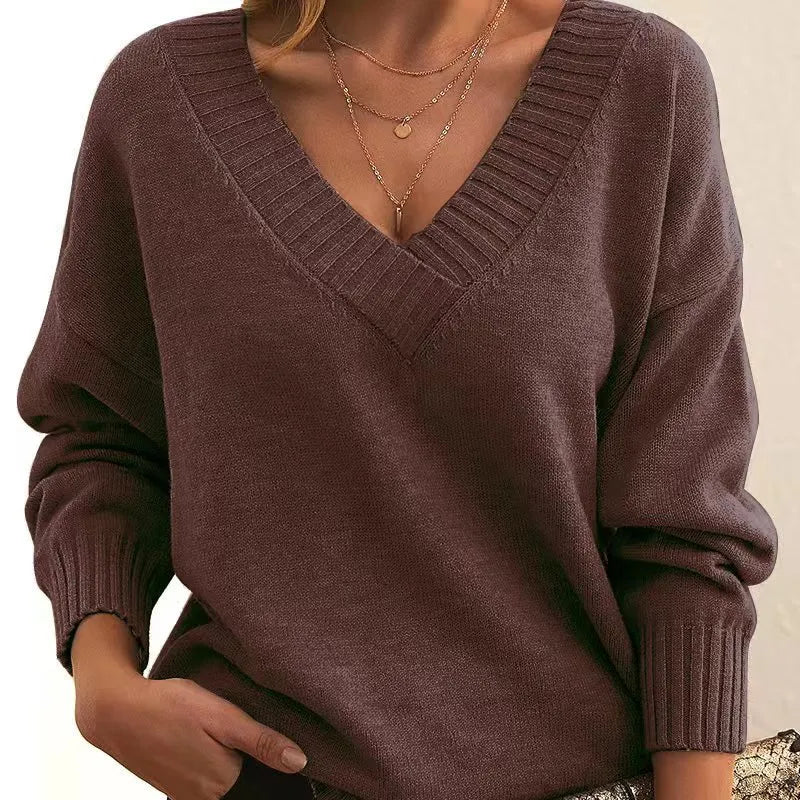 Pull Col V | Doux, Confortable et Élégant