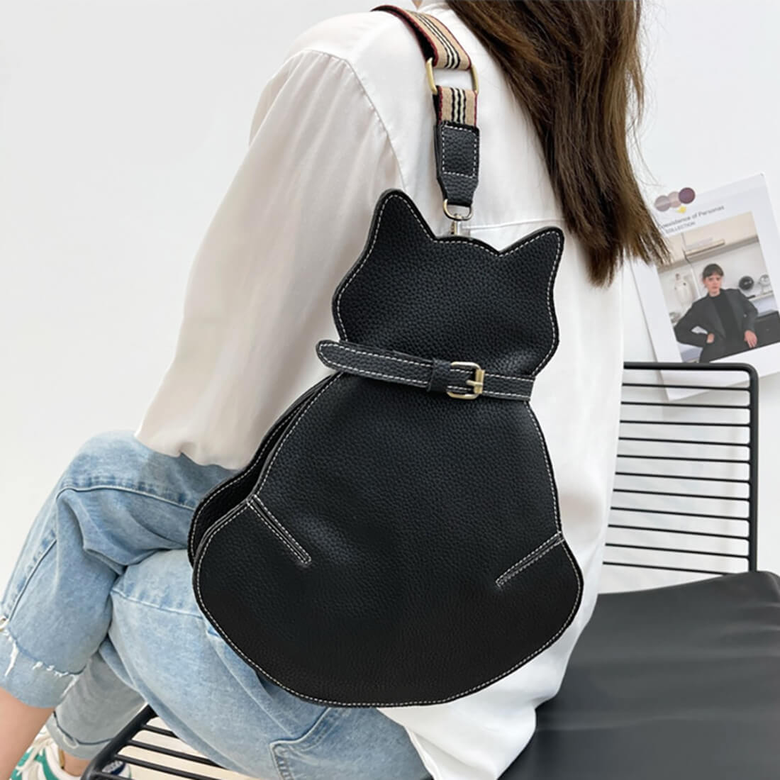 Sac Bandoulière Chat | Original et Ludique