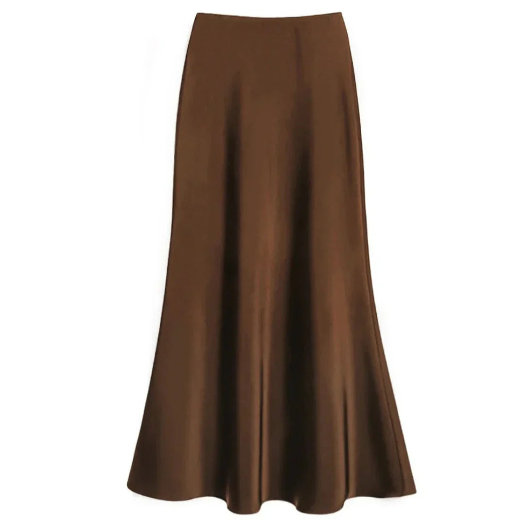 Jupe en Satin | Satin (Polyester) | Élégance Brillante et Confort