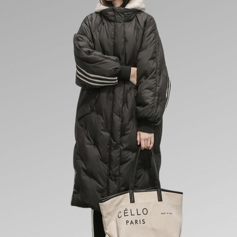 Manteau Long Matelassé | Élégance Décontractée et Confort Absolu