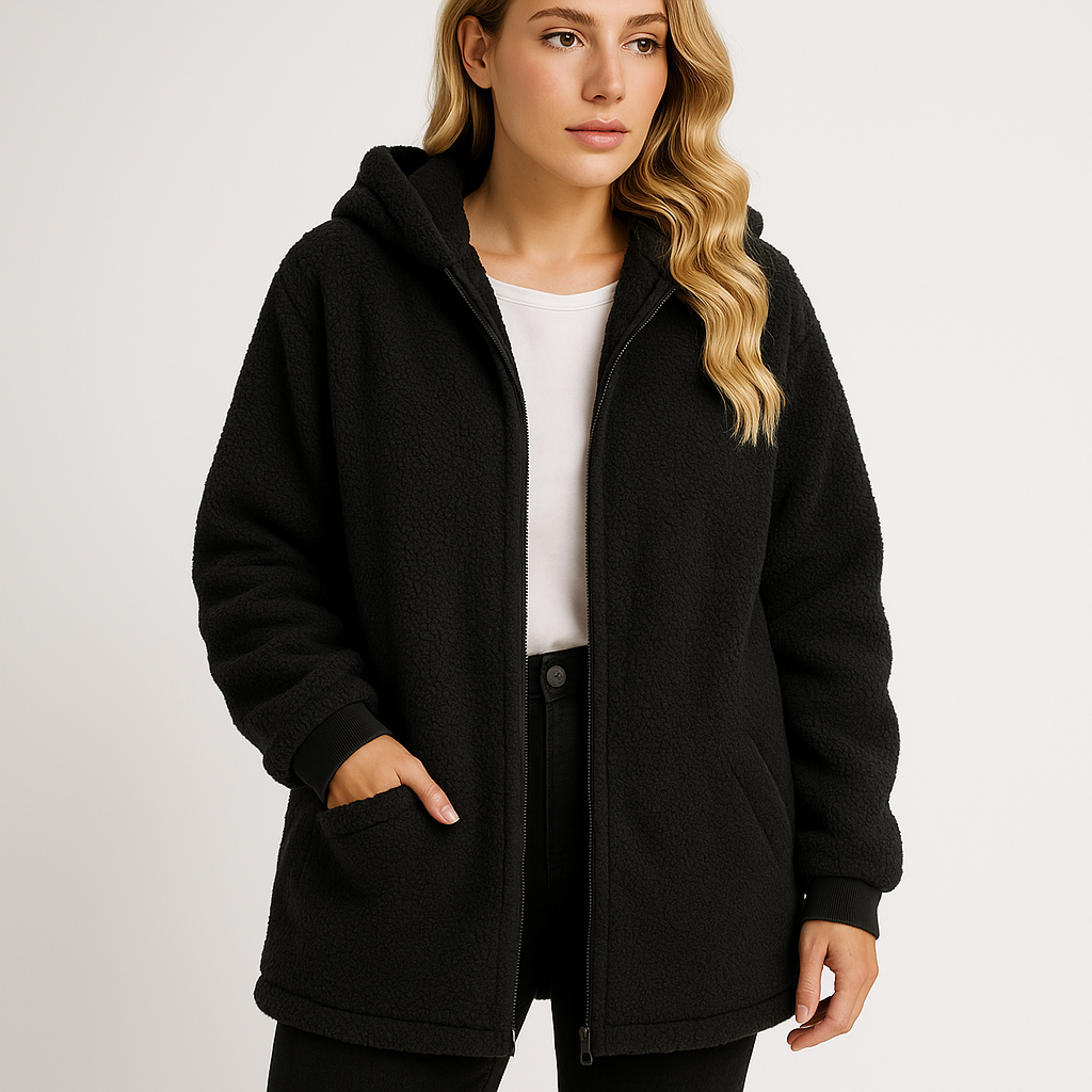 Veste Polaire à Capuche | Chaude, Douce et Décontractée
