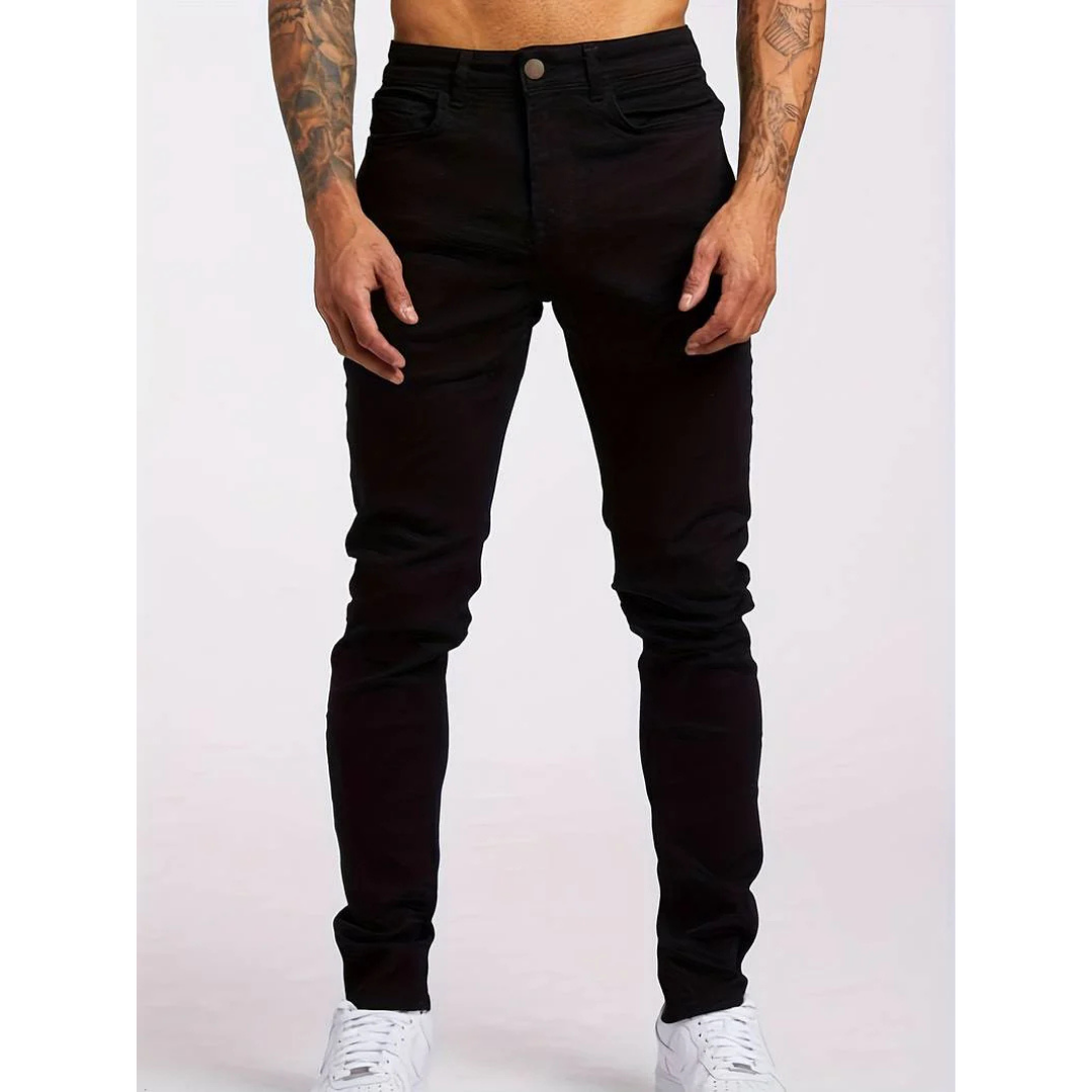 Jean Skinny Bleu | Coupe Ajustée | Style Moderne