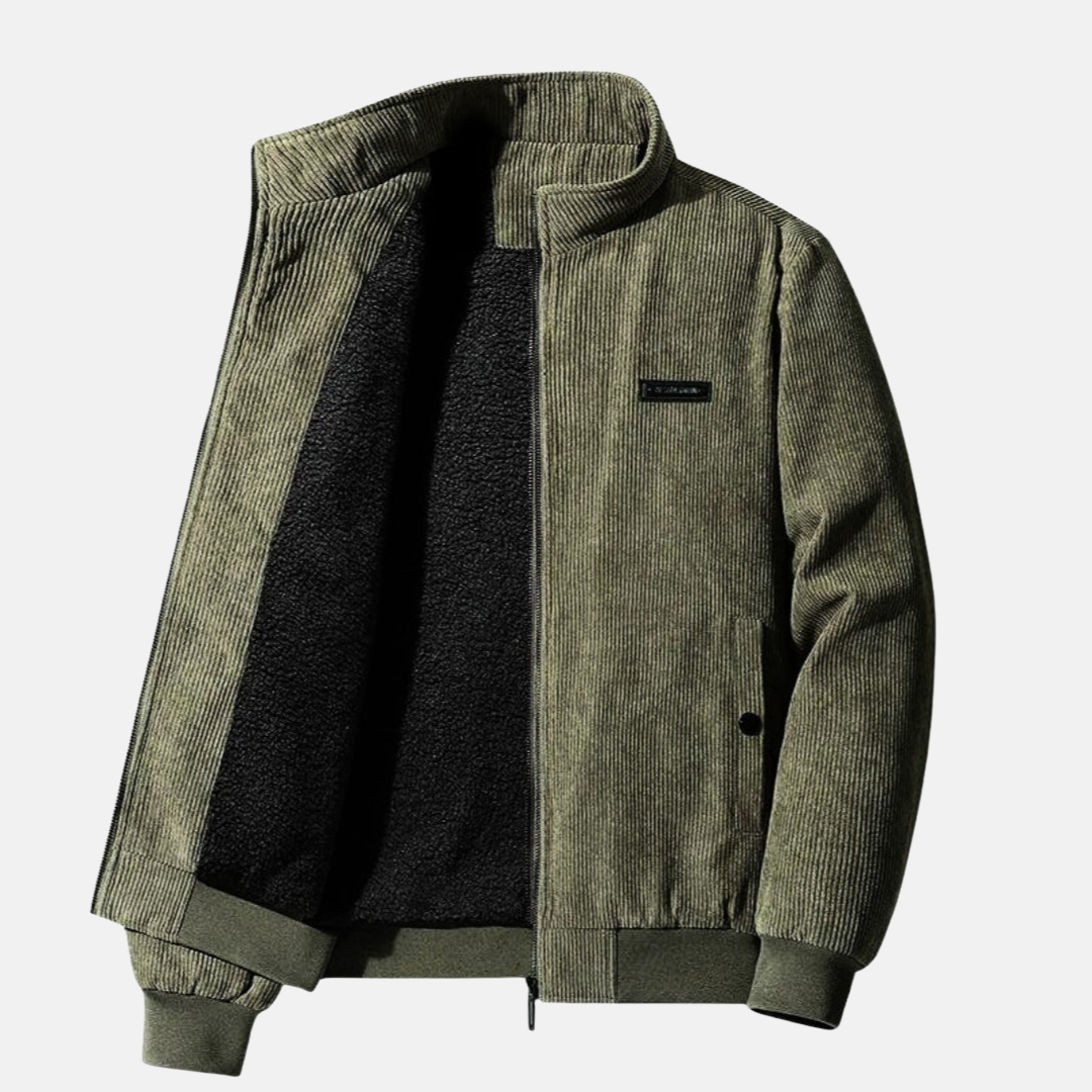 Veste Velours Côtelé | Zippée & Vintage | Confort & Style