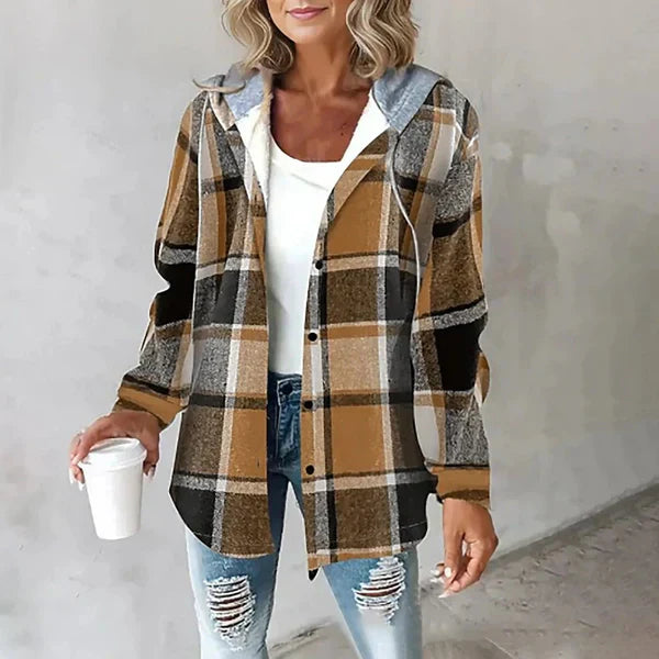 Surchemise à Carreaux | Capuche Doublée | Look Urbain Décontracté