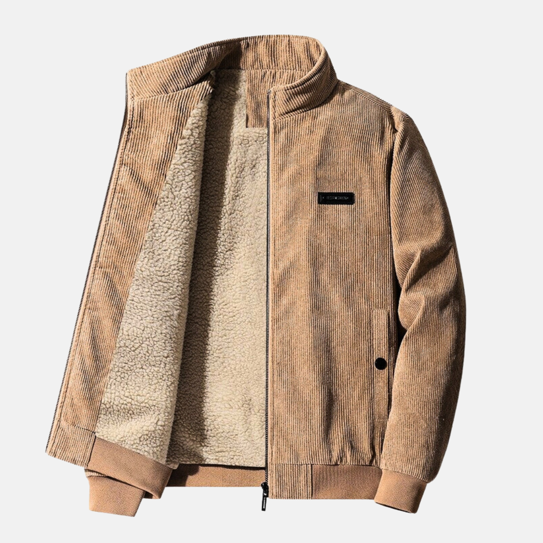 Veste Velours Côtelé | Zippée & Vintage | Confort & Style