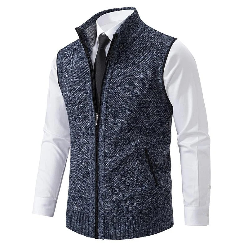 Gilet en Maille | Bordeaux | Chaud et Sophistiqué