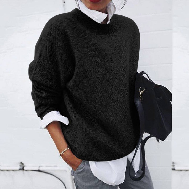 Eva - Pull Oversize Camel | Élégant | Chaleur et Confort