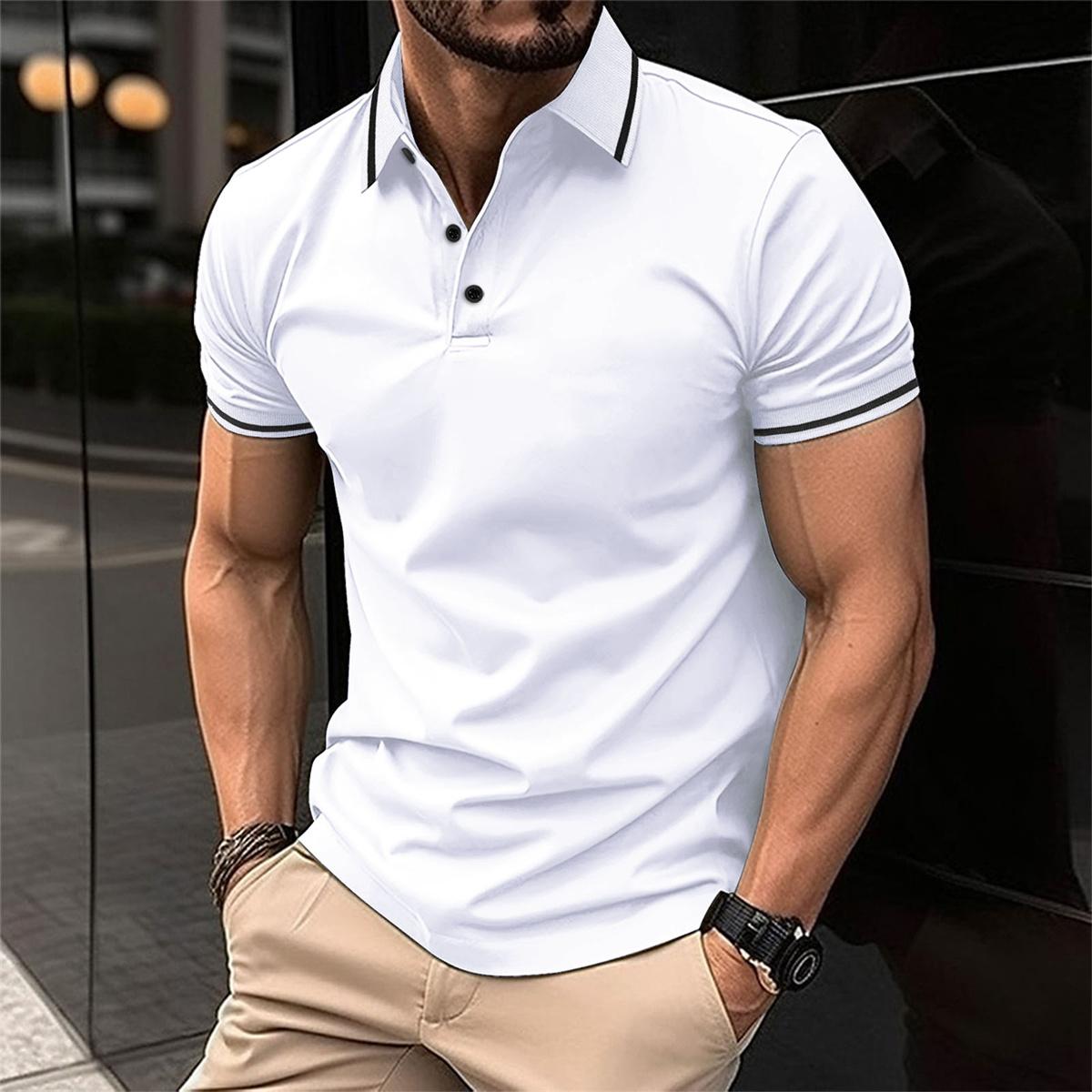 Polo Rose Élégant | Coton Doux | Style Décontracté