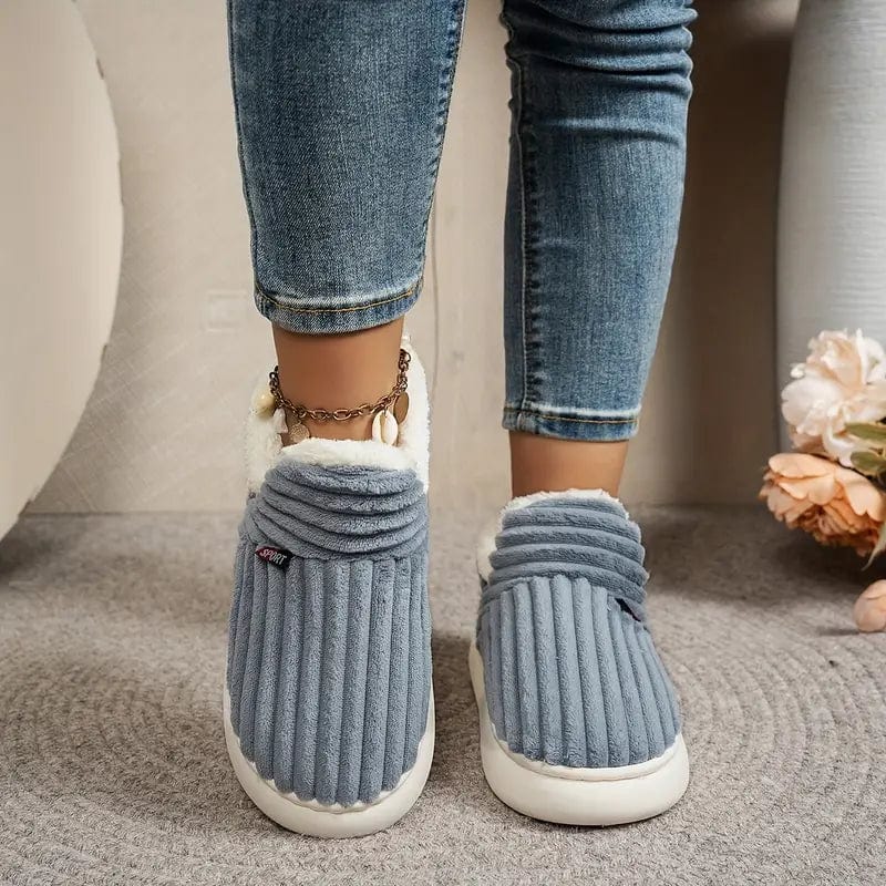 Chaleur Douce | Chaussons Cocooning à Semelle Épaisse
