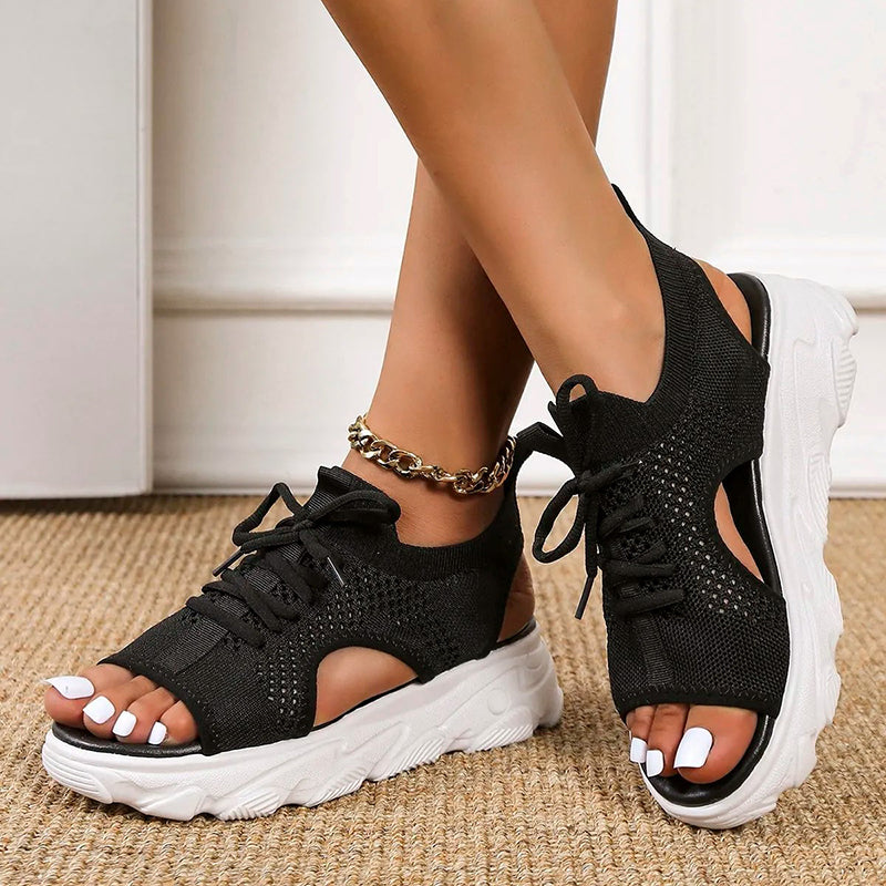 Sandales Baskets Ouvertes | Confort Sportif et Tendance
