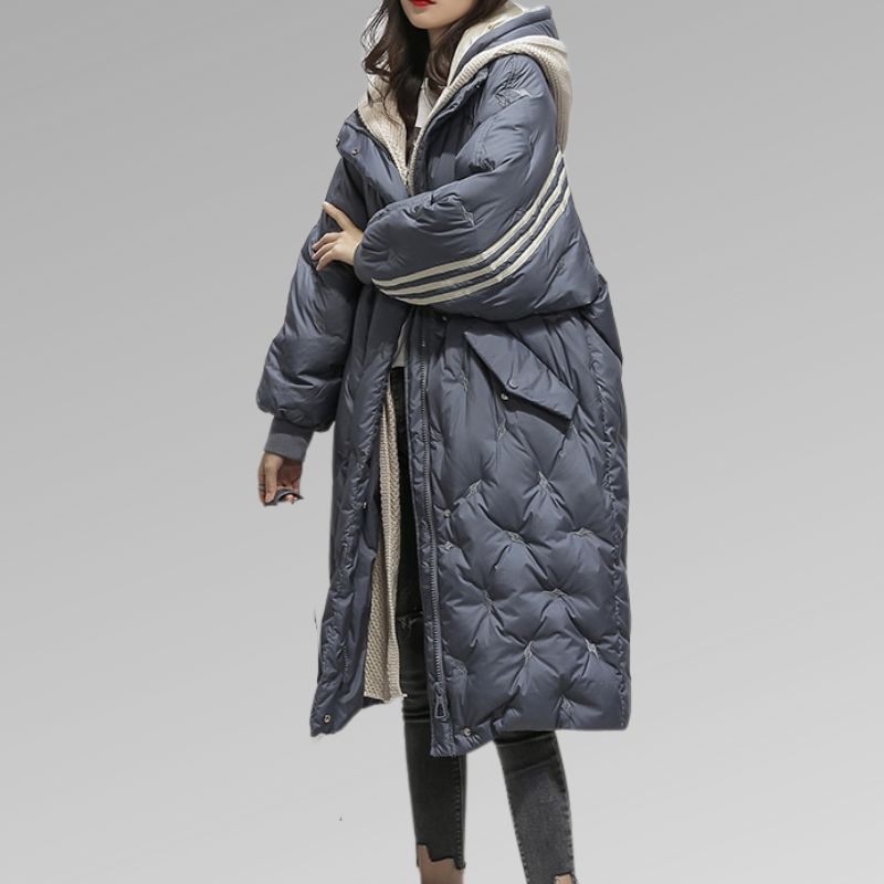 Manteau Long Matelassé | Élégance Décontractée et Confort Absolu