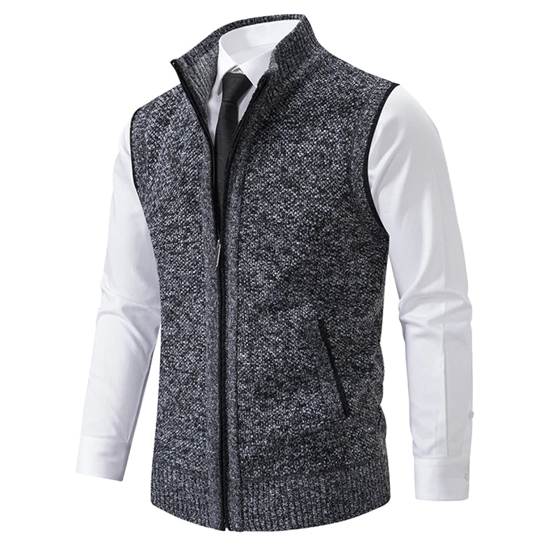 Gilet en Maille | Bordeaux | Chaud et Sophistiqué