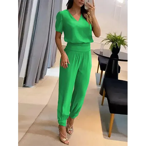 Vlinderprint Jumpsuit | Polyester | Stijlvol en Comfortabel