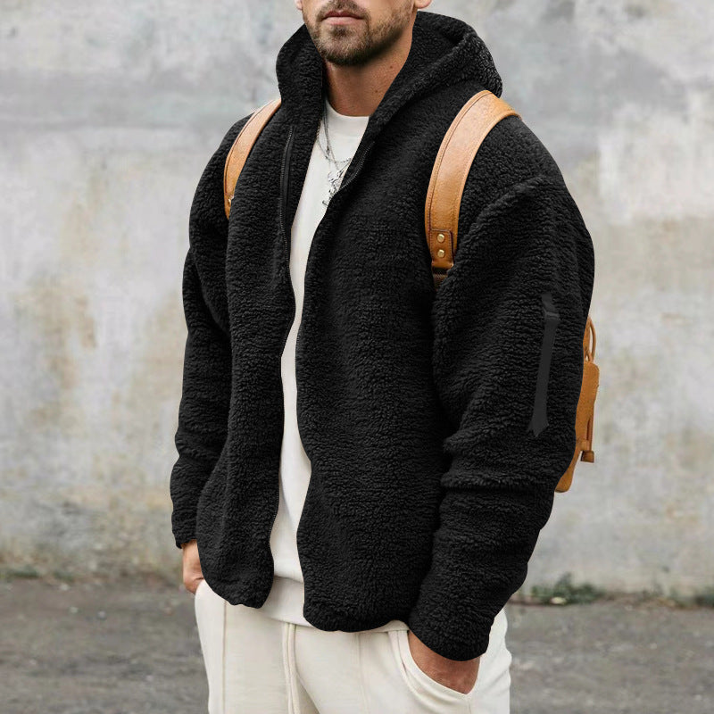 Veste Sherpa Zippée | Beige | Douce et Confortable