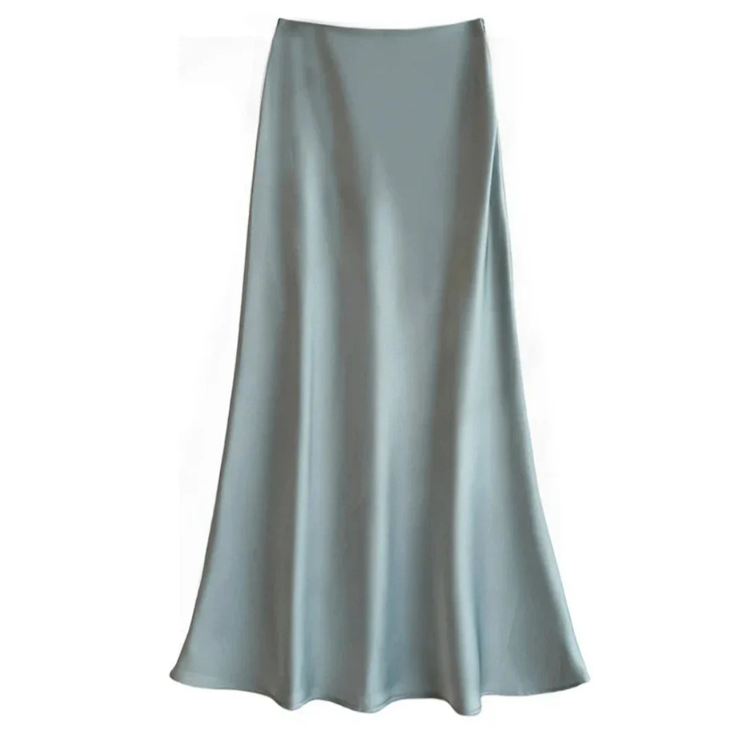 Jupe en Satin | Satin (Polyester) | Élégance Brillante et Confort
