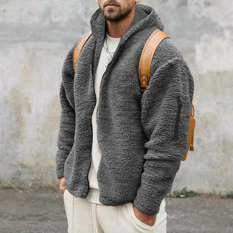 Veste Sherpa Zippée | Beige | Douce et Confortable