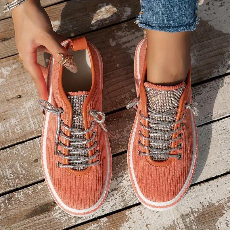 Baskets Plateforme Décontractées | Style Doux et Moderne