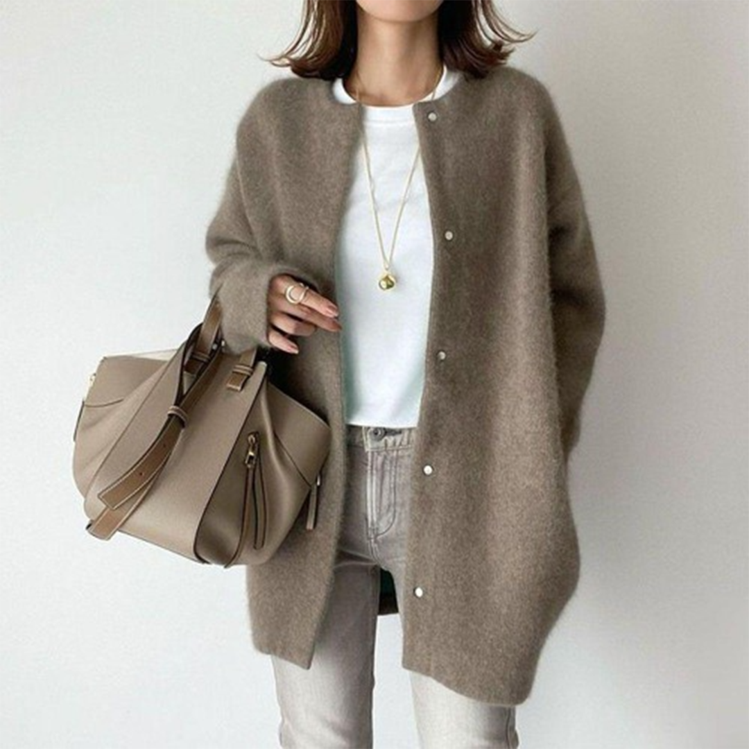 Cardigan Oversize | Douceur et Élégance | Style Cocooning