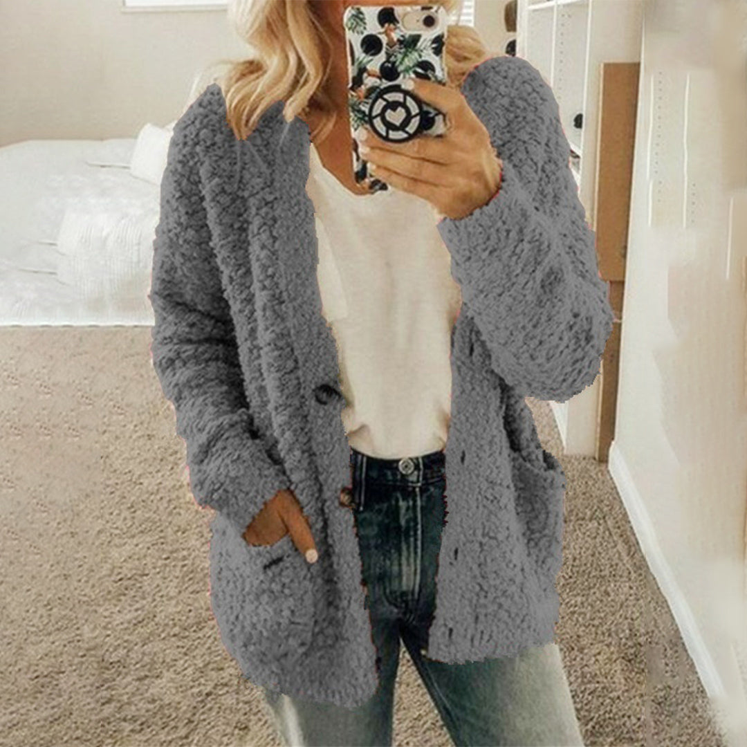 Cardigan en Sherpa | Doux | Chaleur & Confort