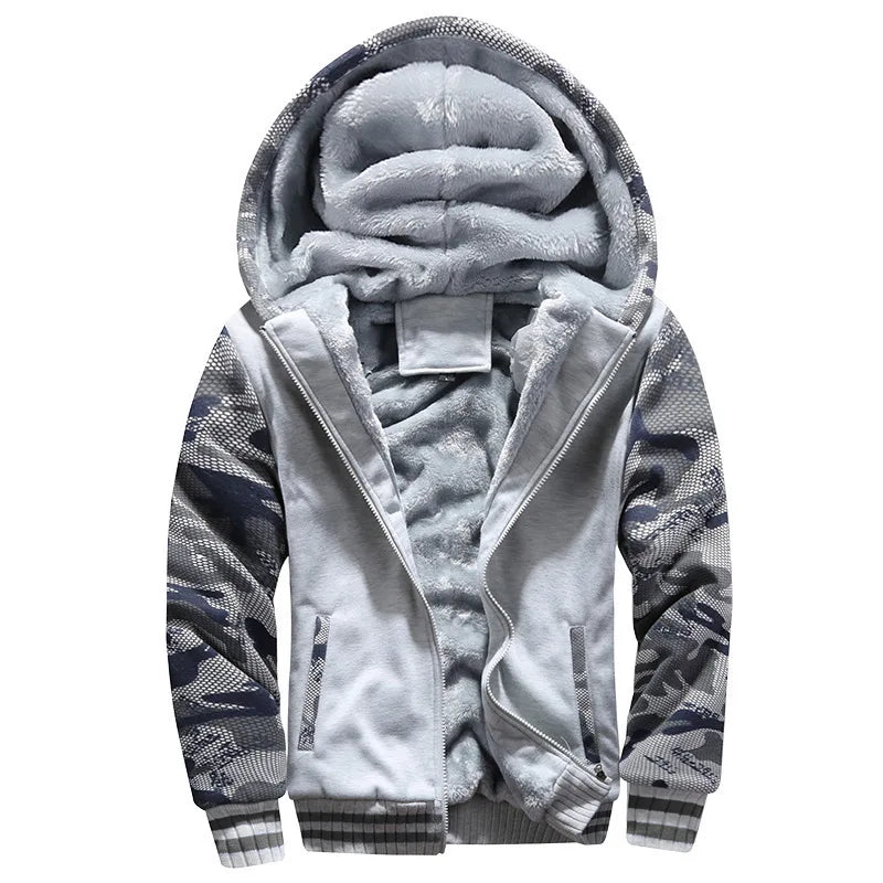 Veste Hiver Camouflage | Doublure Fourrure | Chaude & Tendance