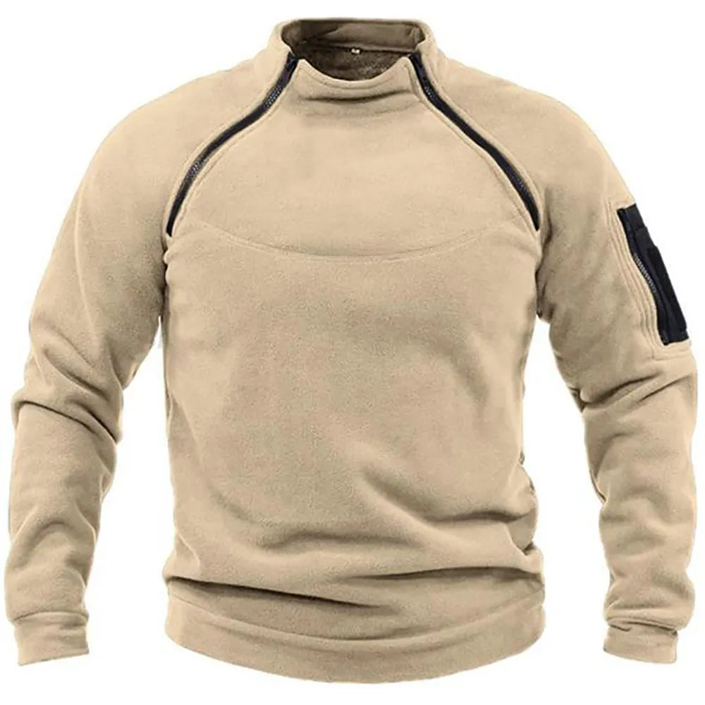 Sweat à Col Montant | Bleu Marine | Confort & Style