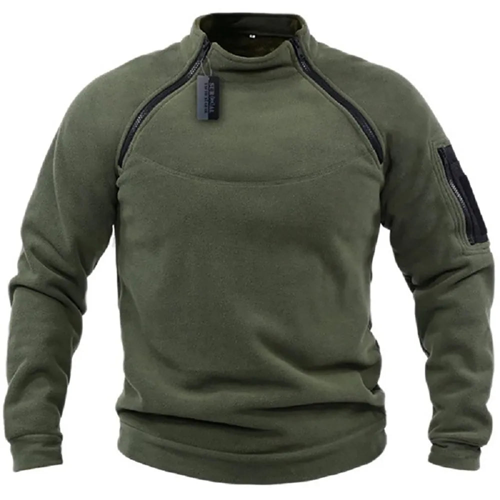 Sweat à Col Montant | Bleu Marine | Confort & Style