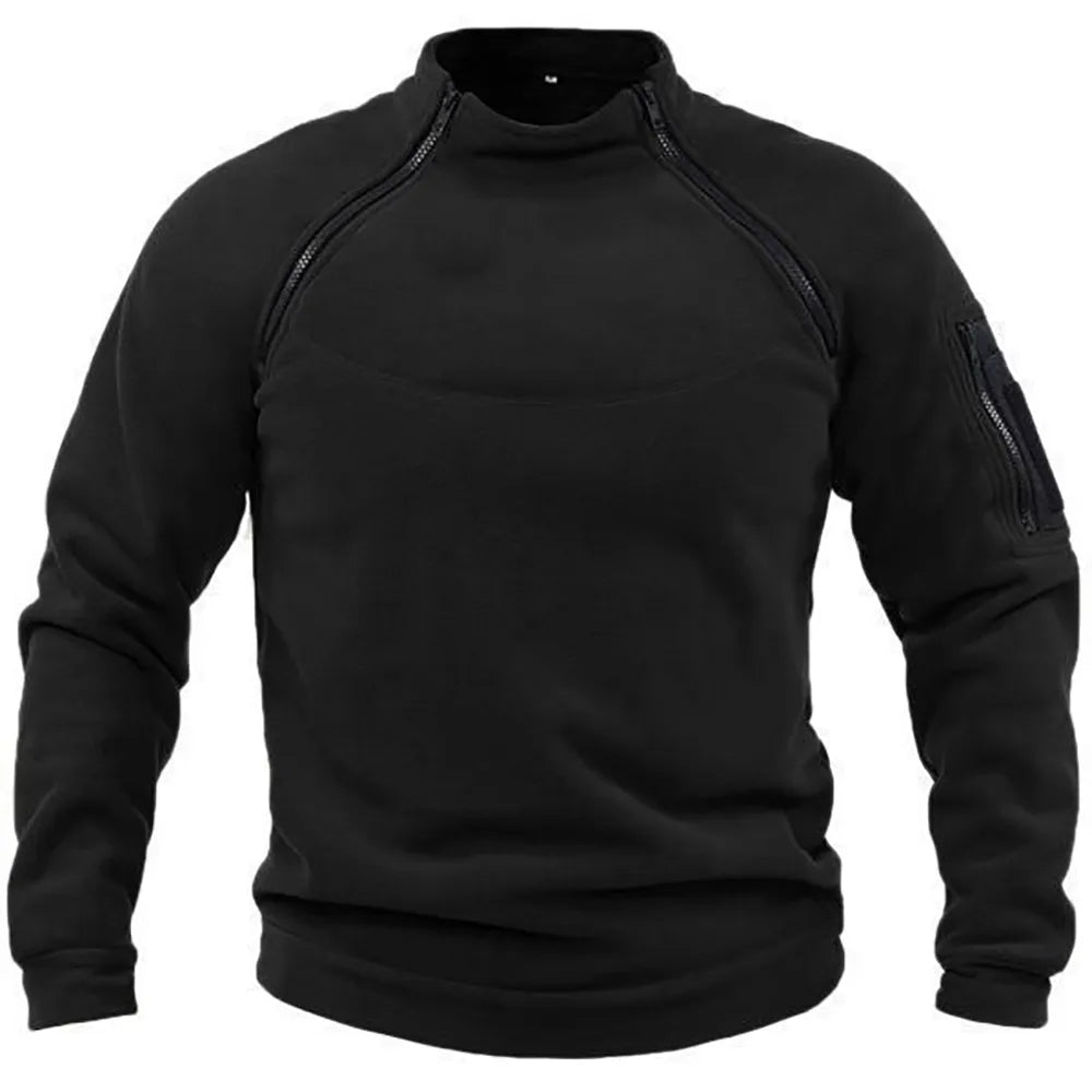 Sweat à Col Montant | Bleu Marine | Confort & Style