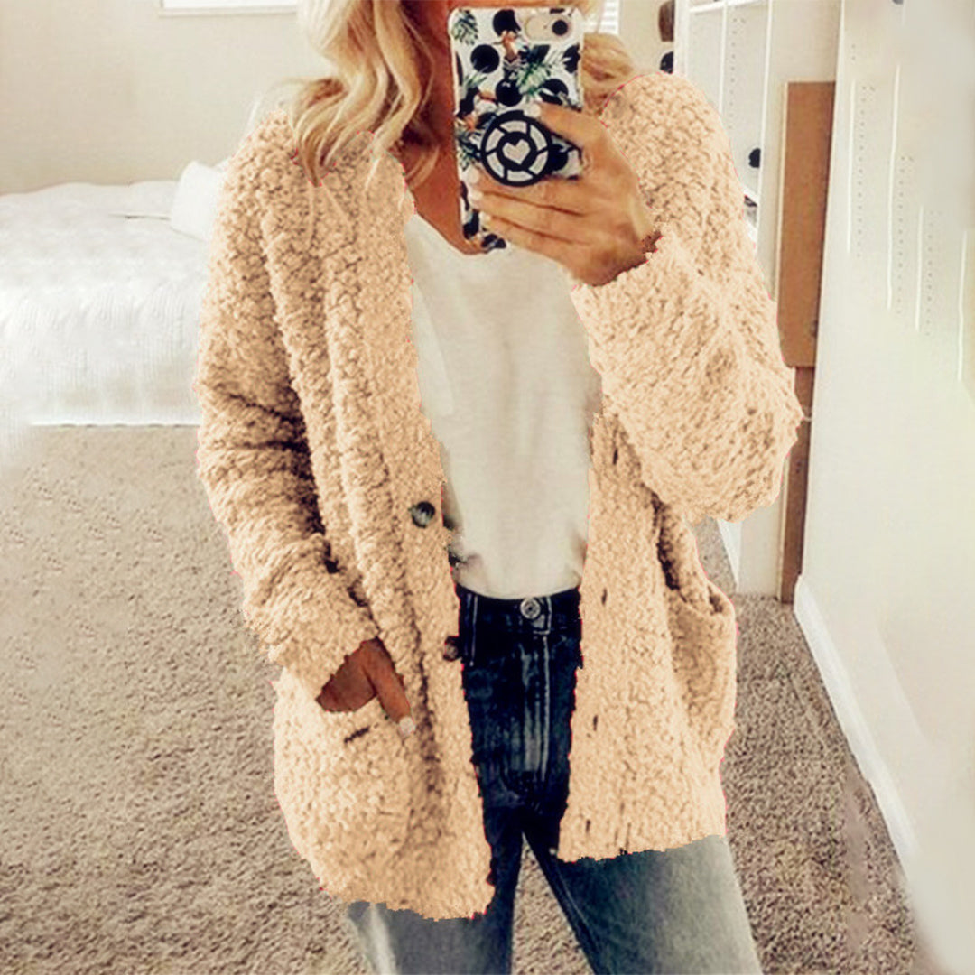 Cardigan en Sherpa | Doux | Chaleur & Confort