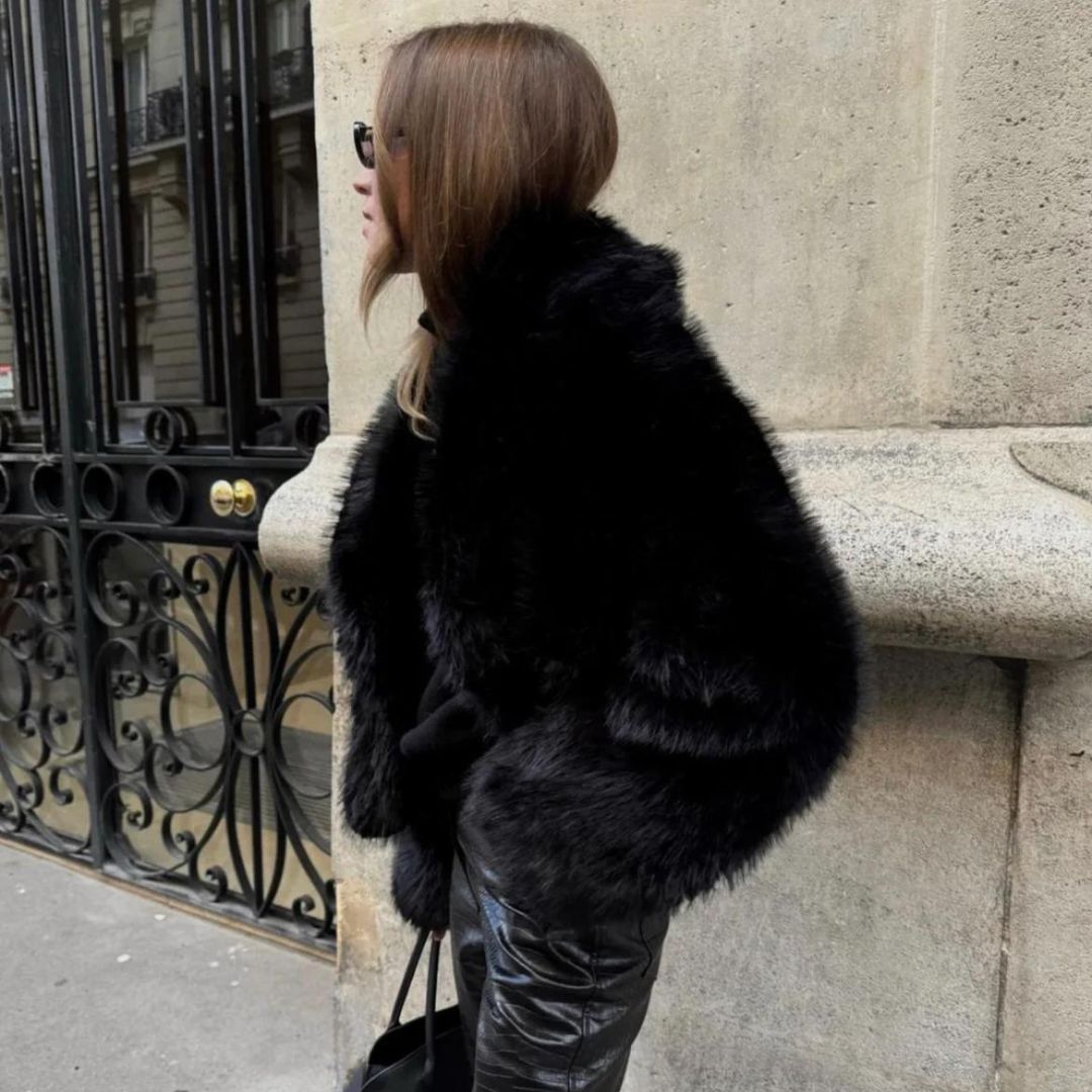 Isabella - Veste en Fausse Fourrure | Luxe & Élégance | Hiver Chic