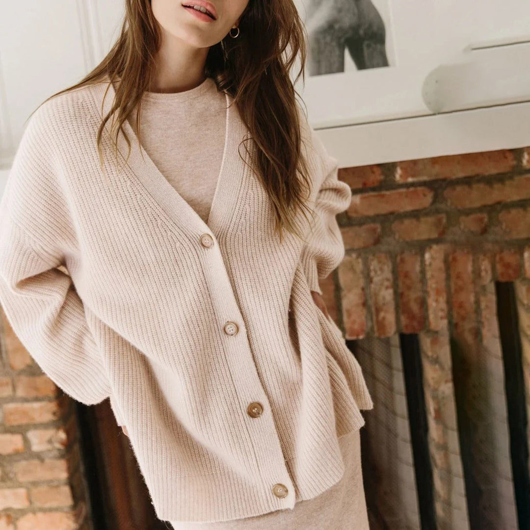 Gilet Oversize Noir | Coton | Doux, Minimaliste et Confortable