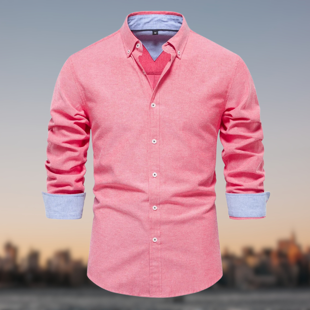 Chemise Classique | Bleu Ciel | Élégante et Confortable