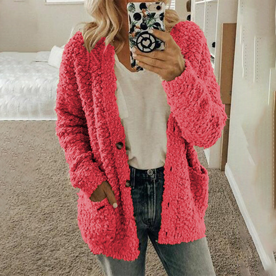 Cardigan en Sherpa | Doux | Chaleur & Confort
