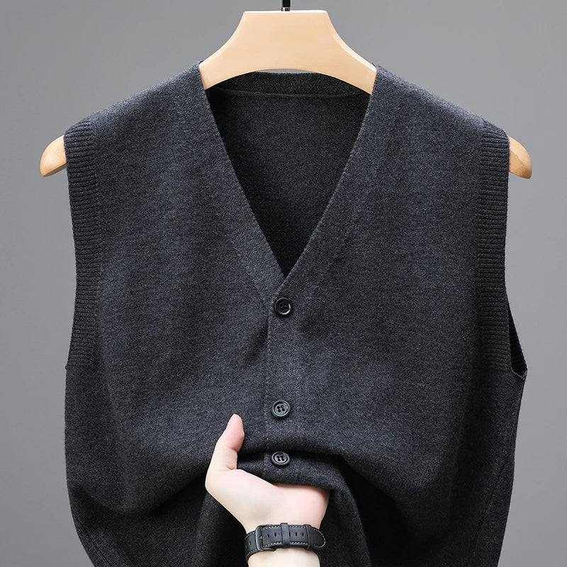 Elena - Gilet en Tricot | Tricot Doux | Boutonnage Classique