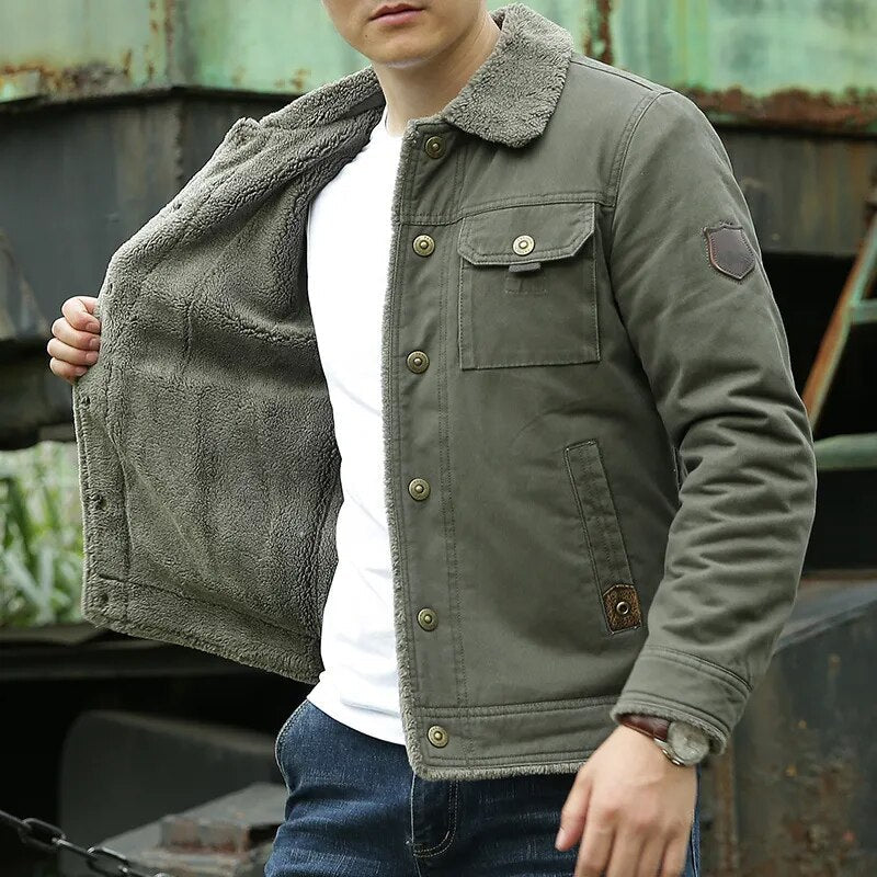 Veste Sherpa Homme | Chaude & Stylée | Look Vintage