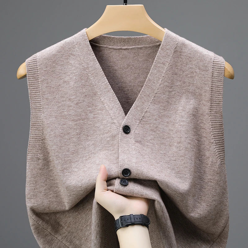Elena - Gilet en Tricot | Tricot Doux | Boutonnage Classique