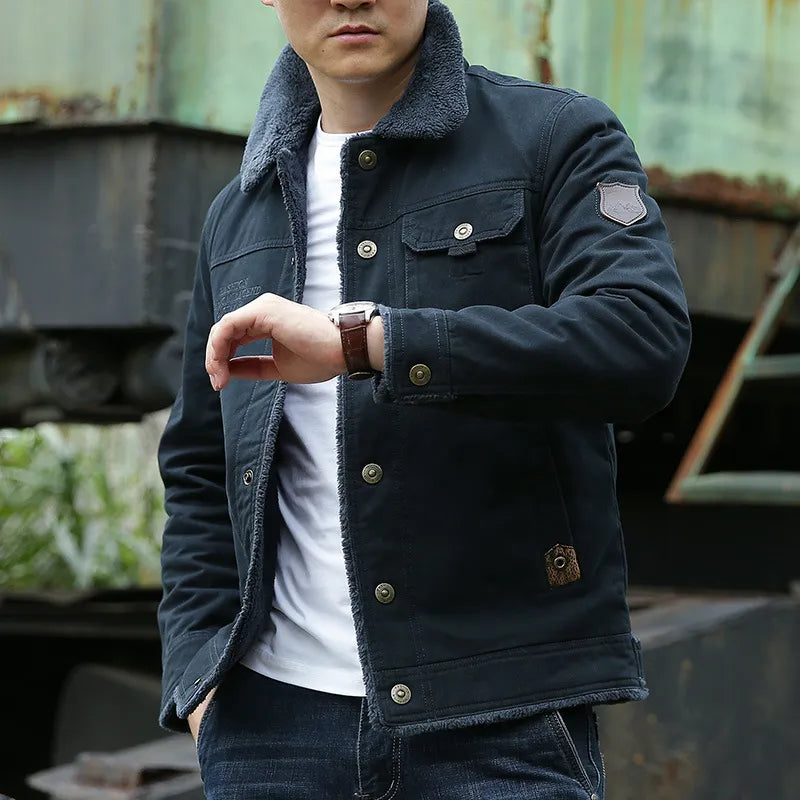 Veste Sherpa Homme | Chaude & Stylée | Look Vintage