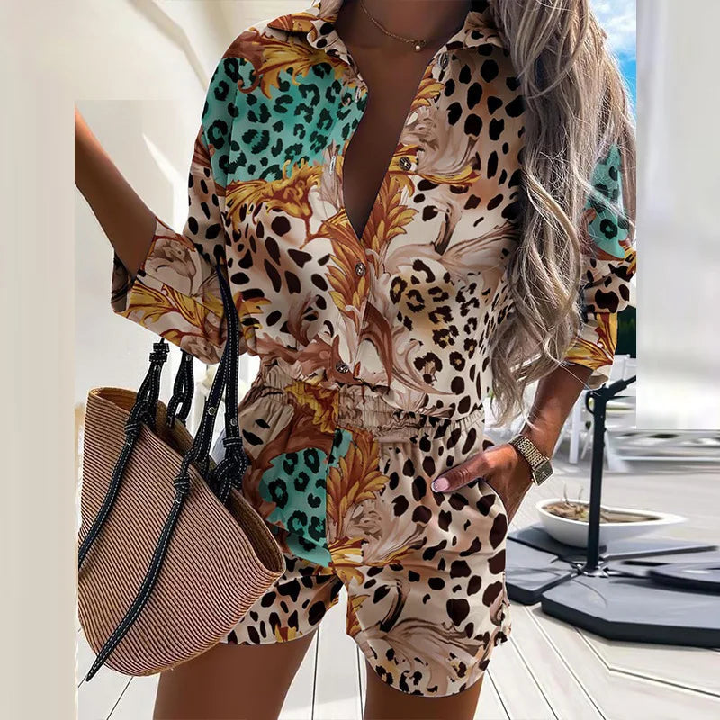 Blouse Imprimé Sauvage | Audacieuse et Stylée