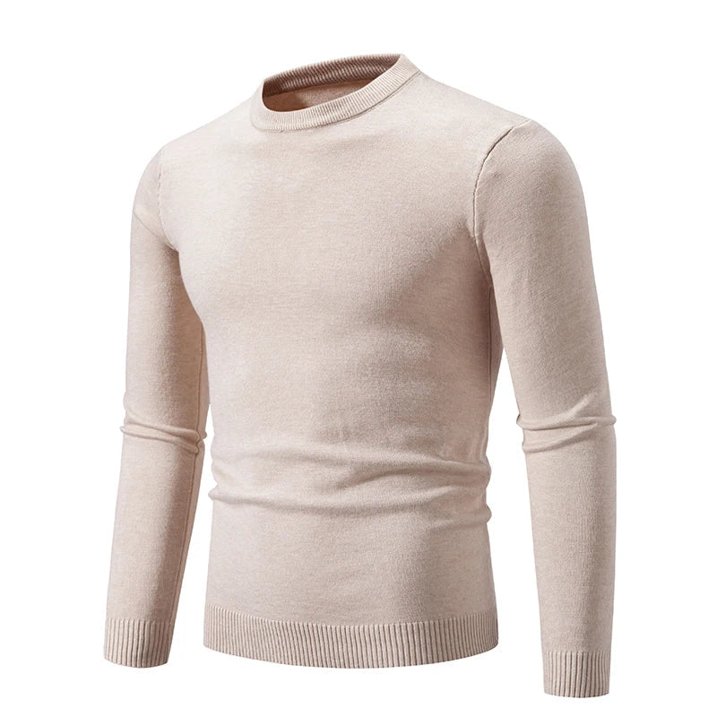 Pull Col Rond | Ajusté & Confortable | Plusieurs Couleurs