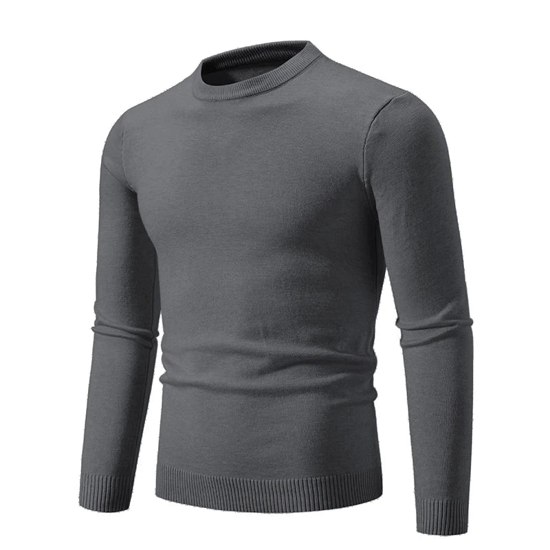 Pull Col Rond | Ajusté & Confortable | Plusieurs Couleurs