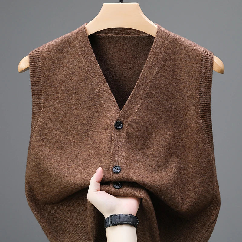 Elena - Gilet en Tricot | Tricot Doux | Boutonnage Classique