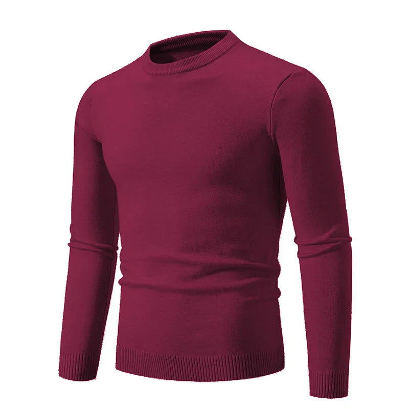 Pull Col Rond | Ajusté & Confortable | Plusieurs Couleurs