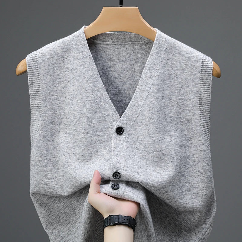 Elena - Gilet en Tricot | Tricot Doux | Boutonnage Classique
