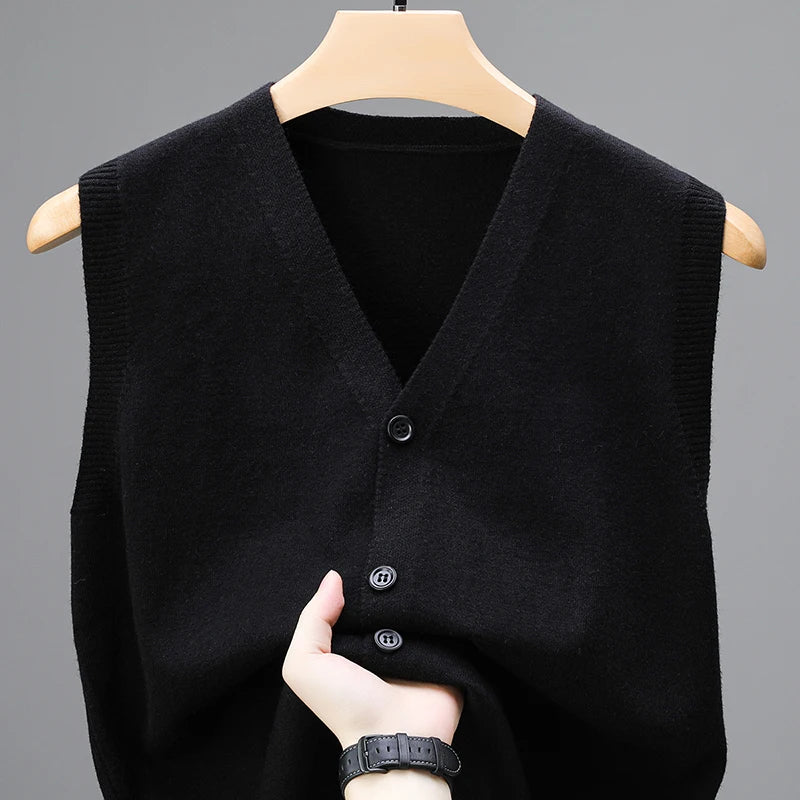 Elena - Gilet en Tricot | Tricot Doux | Boutonnage Classique