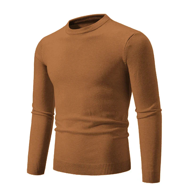 Pull Col Rond | Ajusté & Confortable | Plusieurs Couleurs