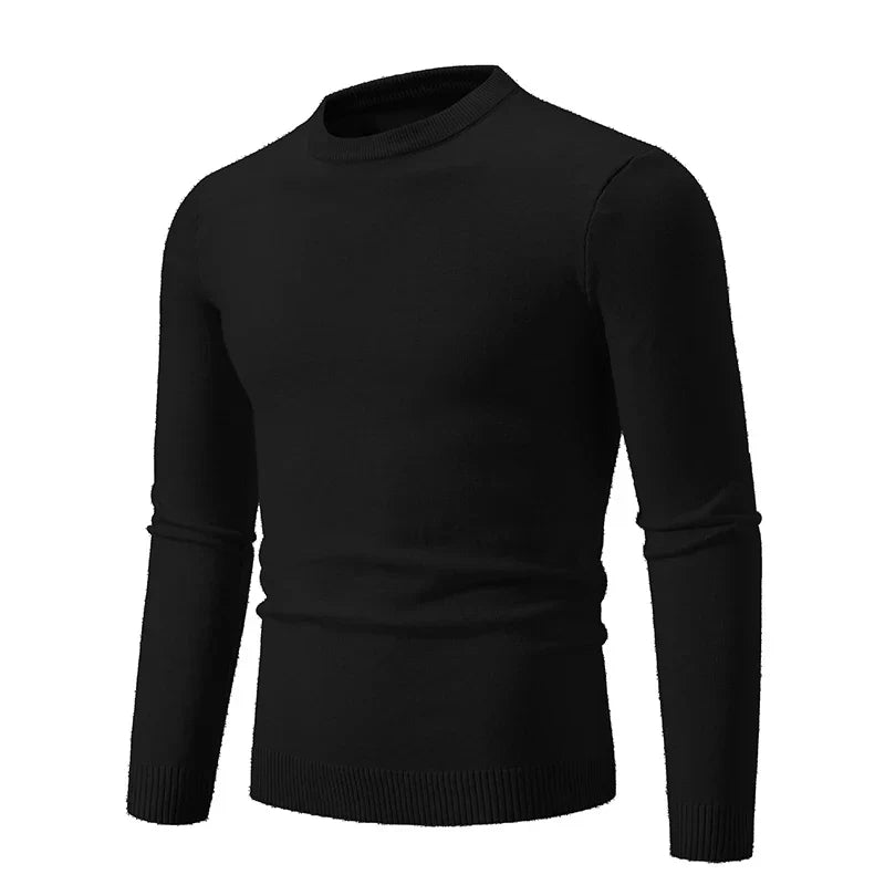 Pull Col Rond | Ajusté & Confortable | Plusieurs Couleurs
