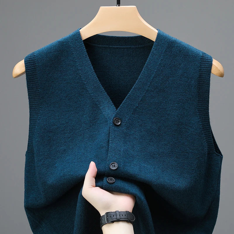 Elena - Gilet en Tricot | Tricot Doux | Boutonnage Classique