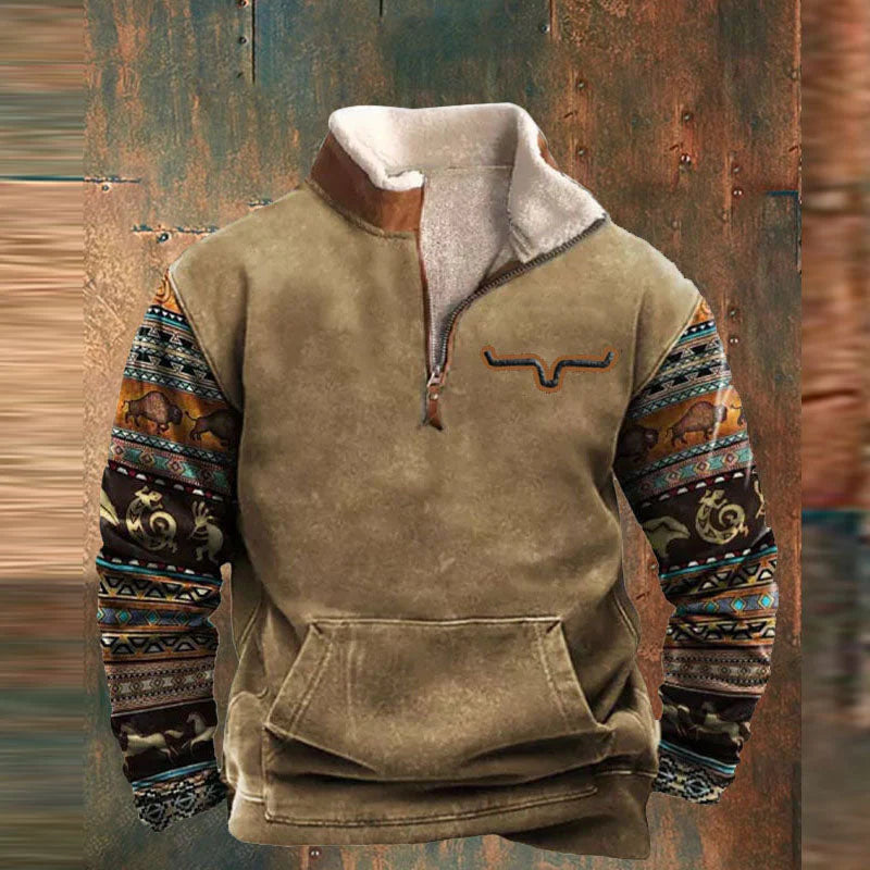 Liam | Pull Polaire Chaud | Casual & Outdoor | Tissu Doux