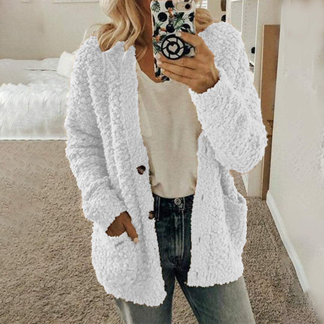 Cardigan en Sherpa | Doux | Chaleur & Confort