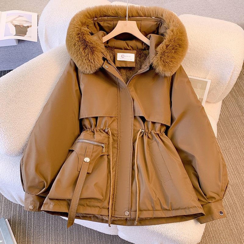 Parka Hivernale | Capuche en Fausse Fourrure | Chaleur & Élégance