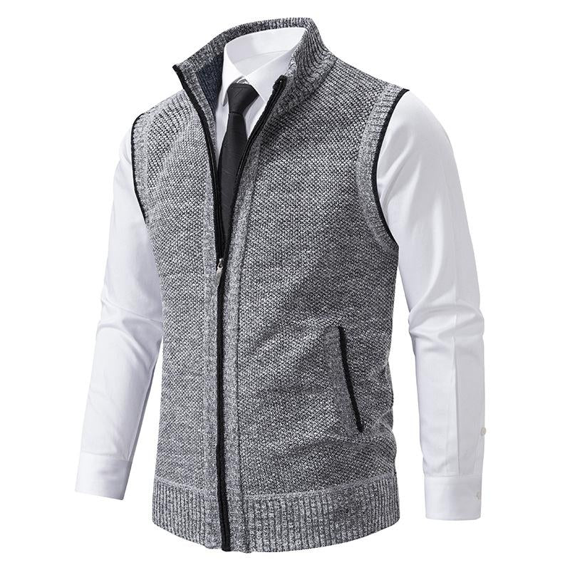 Gilet en Maille | Bordeaux | Chaud et Sophistiqué